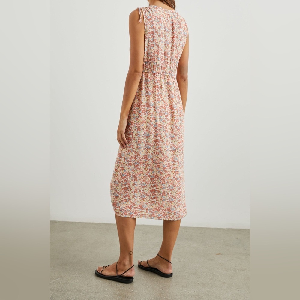 Rails Constantine Floral Midi Dress Multi Wildflower Sleeveless - Picture 3 of 13